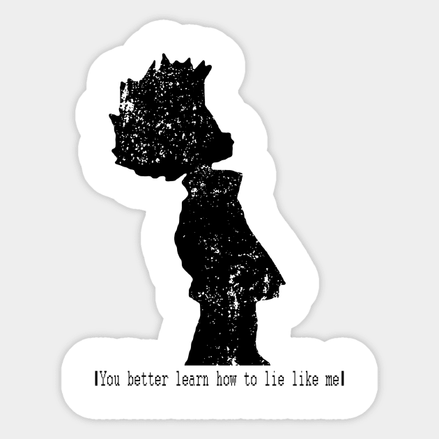 Boondocks Quotes Sticker by Anvist